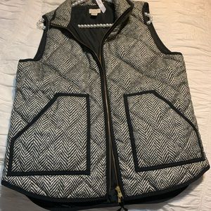 J. Crew Herringbone Vest